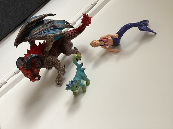 Schleich hahmot pakettina