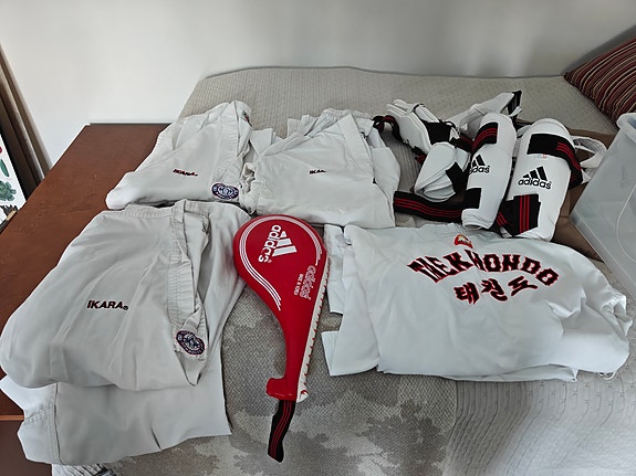 Taekwondo varusteita