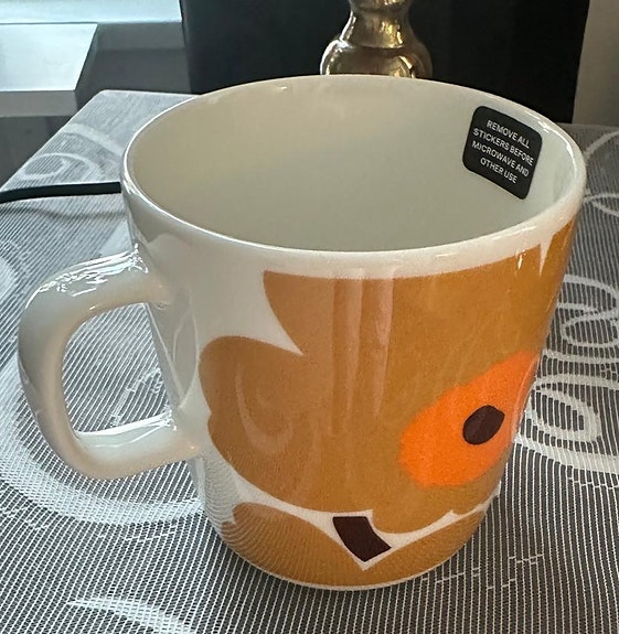 Marimekko Unikko Oiva muki 4 dl