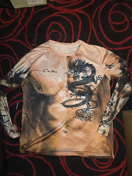 Bodytattoo print paita