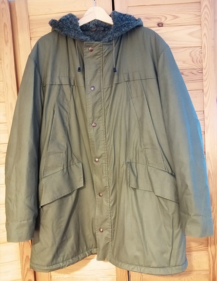 Lämmin parkatakki 54 XL