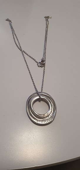 Sterling silver 925 charm necklace