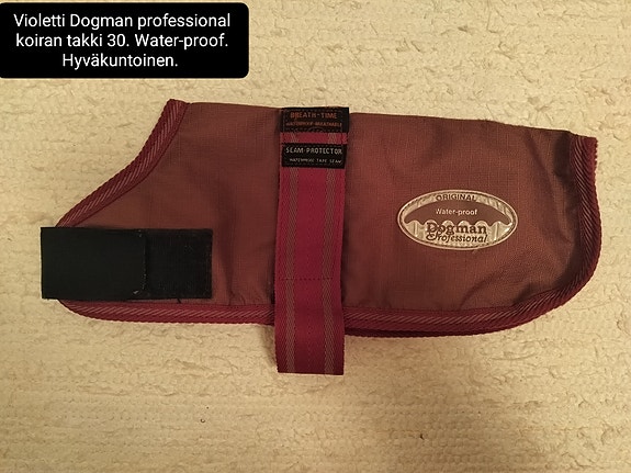 Dogman professional violetti takki 30 cm