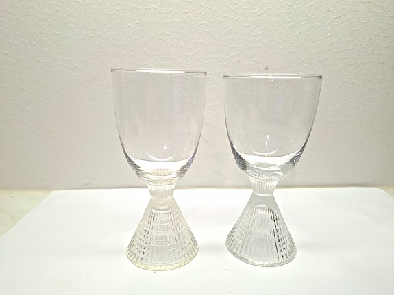 Tapio Wirkkala Briljant snapsilasi/liköörilasi 2 kpl,Iittala
