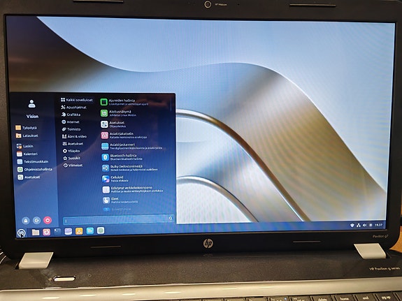HP Pavilion G7-1223eo, LinuxMint Cinnamon