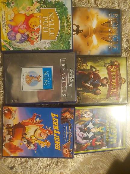 Walt Disney Lasten DVD-elokuvat kokoelma