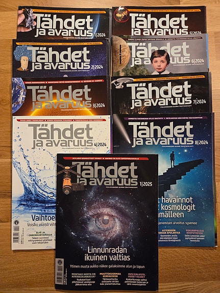 Tähdet ja avaruus -lehdet 2024-2025