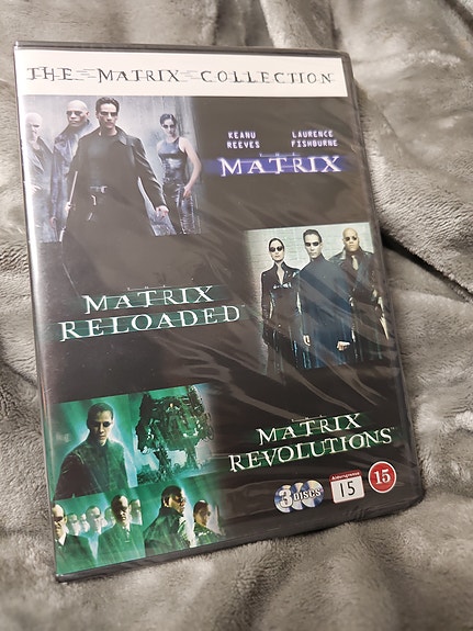 The Matrix Collection DVD-elokuvasetti 3-osaa