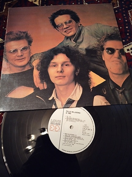 Pelle Miljoona & 1980 – Pelko Ja Viha LP Love Records orginal