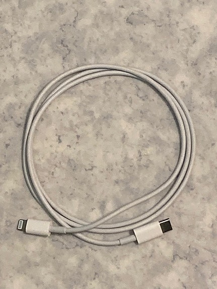 Apple USB-C Lightning-kaapeli. 1m.