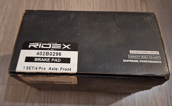 Opel Ridex Jarrupalat eteen