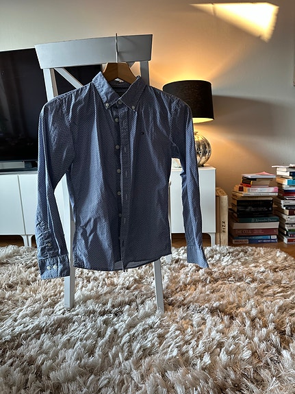 Tommy Hilfiger Sininen Puuvillapaita Pojat 152