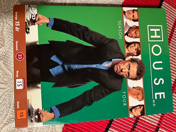 House M.D. Kausi 4 dvd-boksi