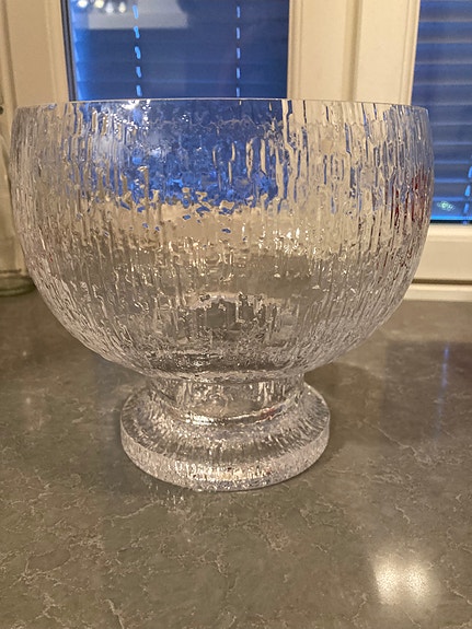 Iittala Kekkeri boolimalja/Timo Sarpaneva
