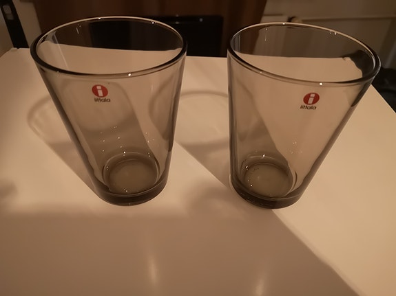 Iittala kartio juomalasit.