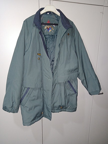 Miesten takki, CLASSIC merkkinen / vihreä (hyvä maastoväri) / koko 52 L.
