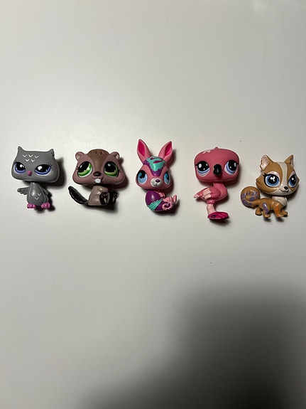 Littlest Pet Shop Lelut 5 kpl