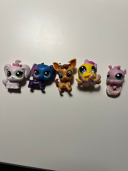 Littlest Pet Shop lelut 5 kpl