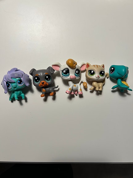 Littlest Pet Shop Lelut 5 kpl