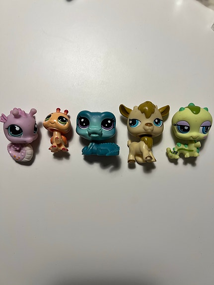 Littlest Pet Shop Lelut 5 kpl