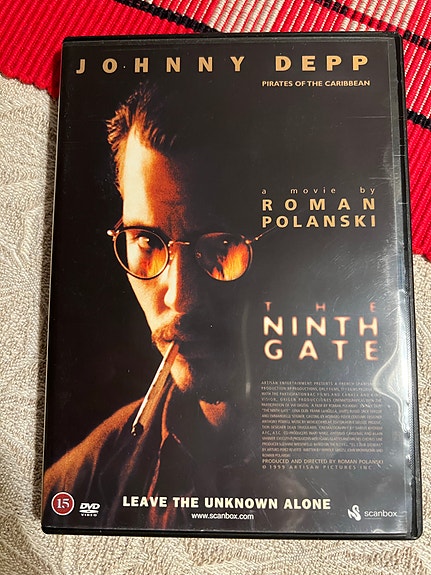 Yhdeksäs portti/ Ninth Gate, dvd, Johnny Depp