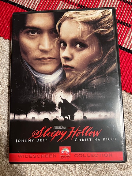 Sleepy Hollow, dvd, Johnny Depp