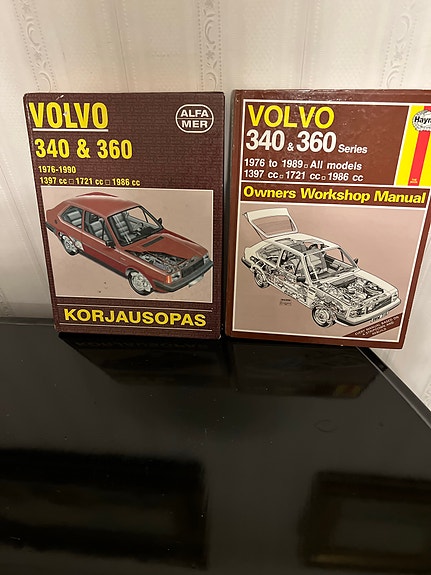 Volvo 340 & 360 Korjausopas ja Owner's Workshop Manual