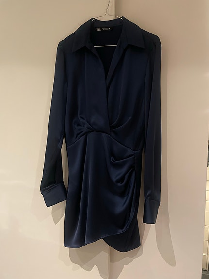 Zara ”satiini”mekko (S)