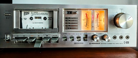 Pioneer CT-600M kasettidekki, harvinainen!