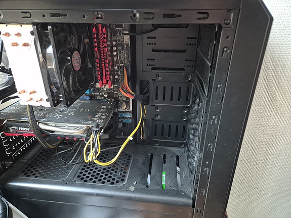 Pöytäkone – GTX 1050 Ti / AMD FX-6350 / 12 GB RAM / Windows 10