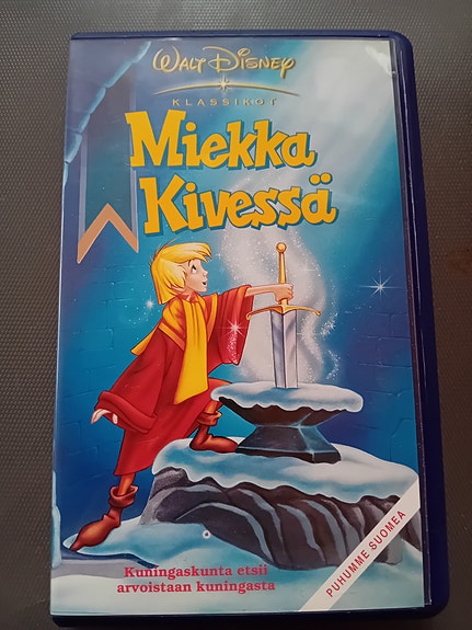 VHS, Miekka kivessä Walt Disney