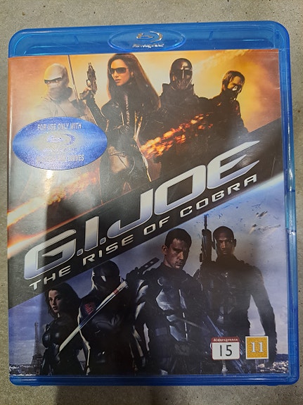 Gi joe the rise of cobra blu-ray