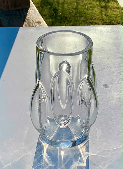 Timo Sarpaneva Iittala signeerattu maljakko