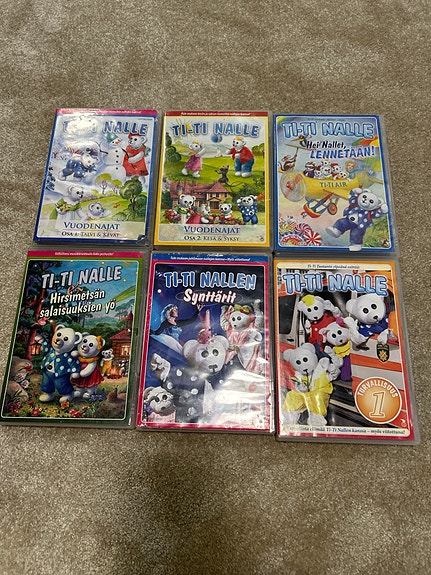 Ti-Ti Nalle DVD-elokuvat kokoelma