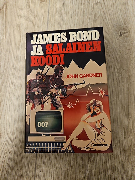 John Gardner James Bond ja Salainen Koodi kirja