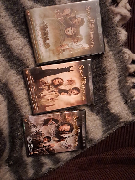 Taru sormusten herrasta -elokuvatrilogia, DVD