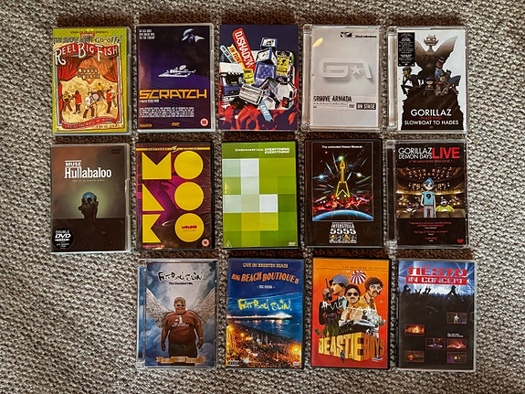 Musiikki dvd levyjä