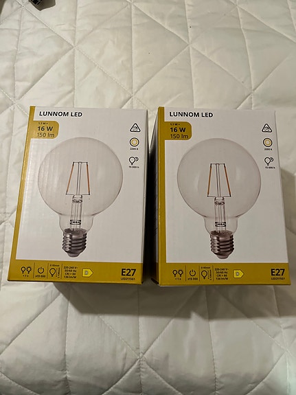 Ikea Lunnom Led E27