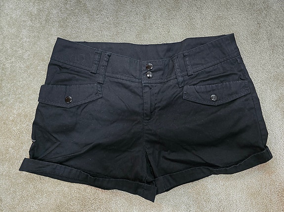 Mustat lyhyet shortsit 38
