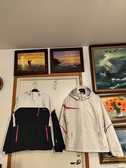 Rukka välikausi kevyt vanuvuori takki xl, North bend välikausi takki 38