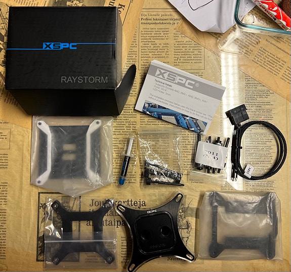 XSPC Raystorm CPU blokki