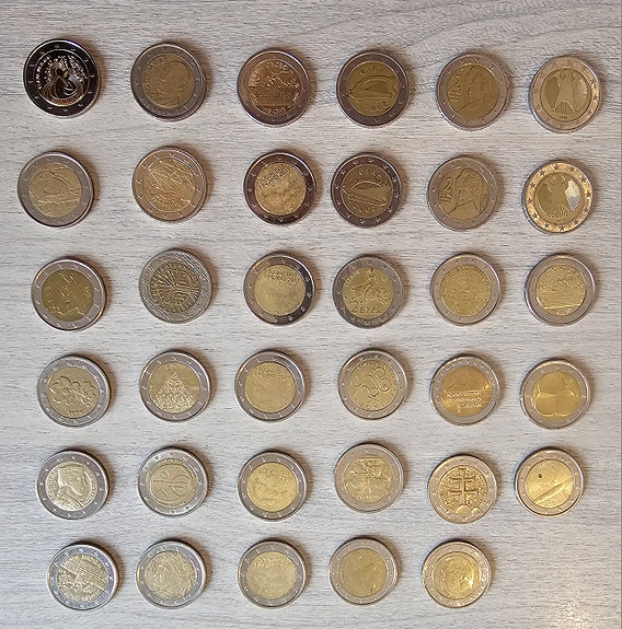 2€ Kolikot