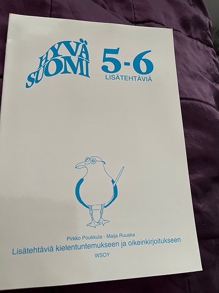 Hyvä Suomi 5-6 Lisätehtäviä