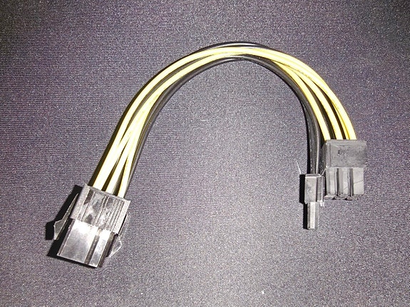 Virta-adapteri 6pin to 6pin / 8pin