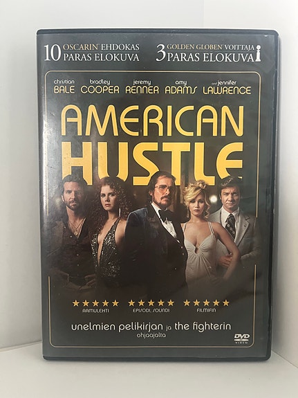 American Hustle DVD-elokuva