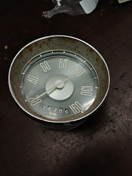 VW type3 nopeusmittari