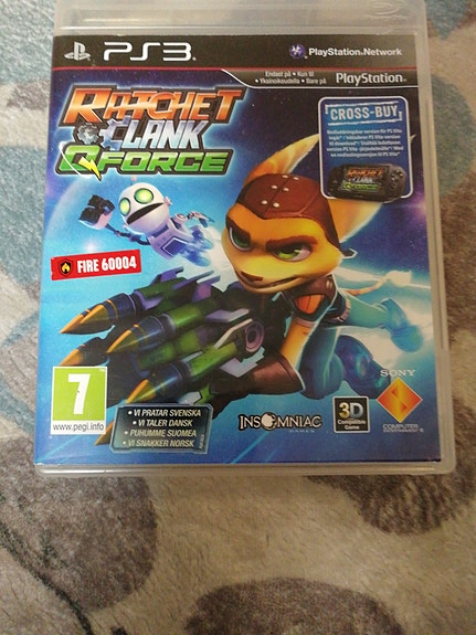 Ratchet & Clank Q-Force Playstation 3 peli