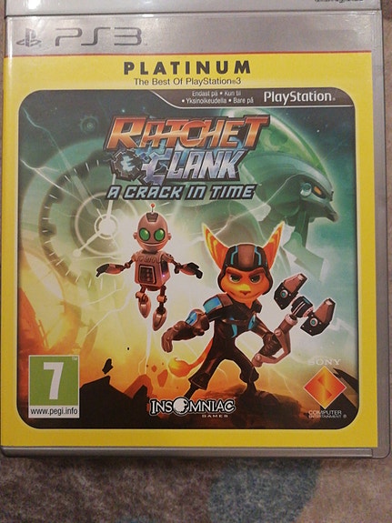 Sony Ratchet & Clank A Crack in Time PlayStation 3 -peli