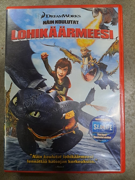Näin koulutat lohikäärmeesi dvd