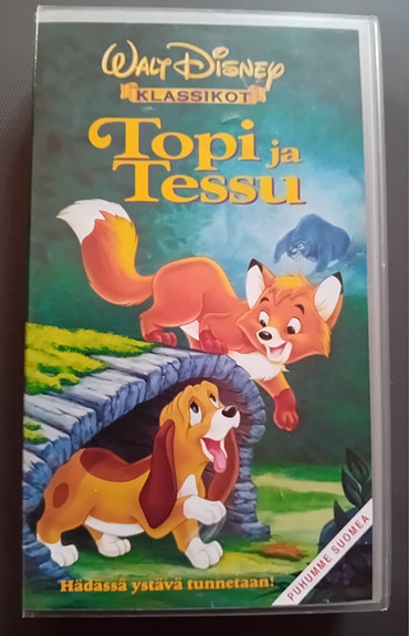 VHS-kasetti, Topi ja Tessu Walt Disney klassikot